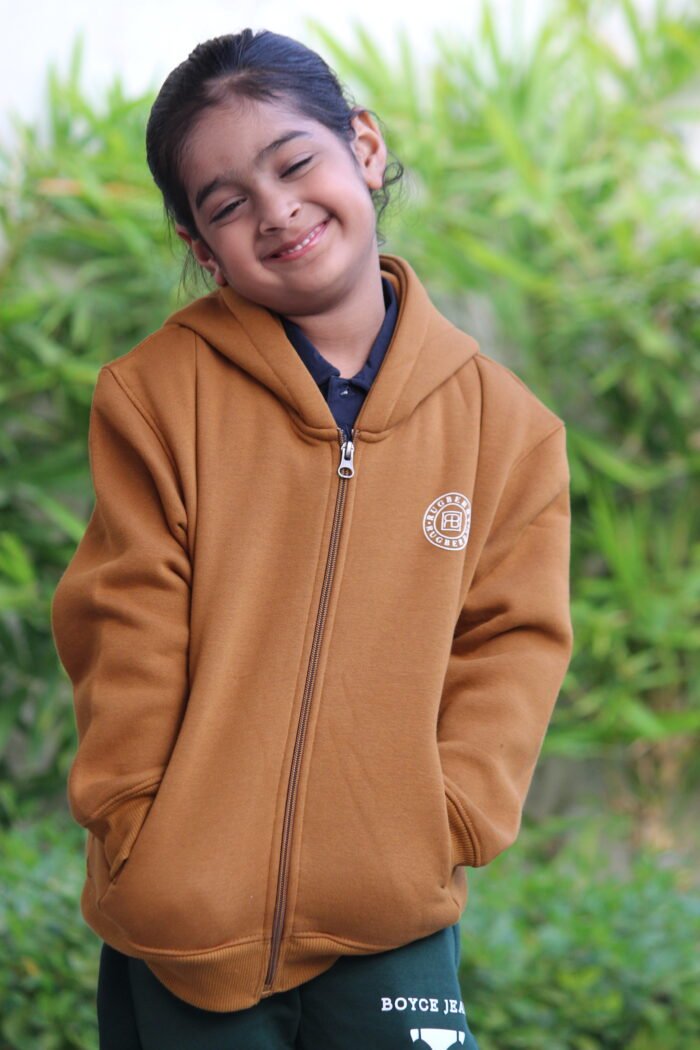 Everyday Comfort Zip Hoodie BHDE-468 RUST