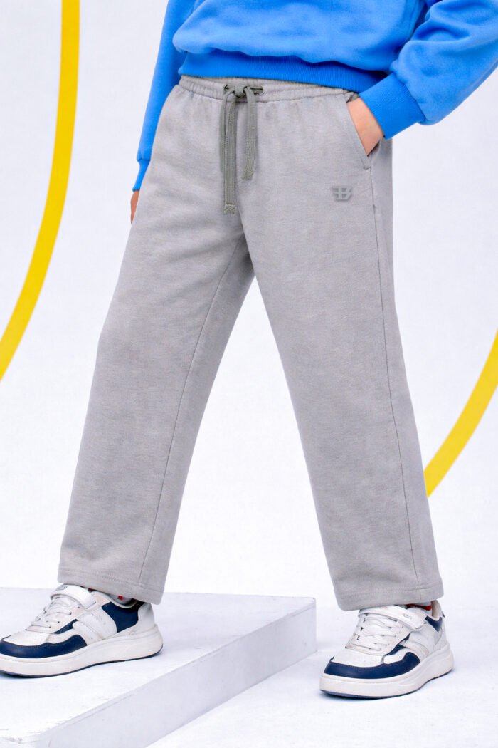 Kids Comfy Trouser CHARCOL GREY BTPS-1042