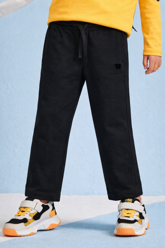Kids Comfy Trouser BLACK BTPS-1042