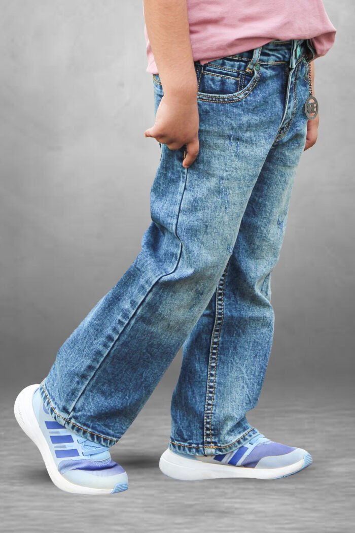 Kids Premium Denim MEDIUM BLUE BDNS-1372