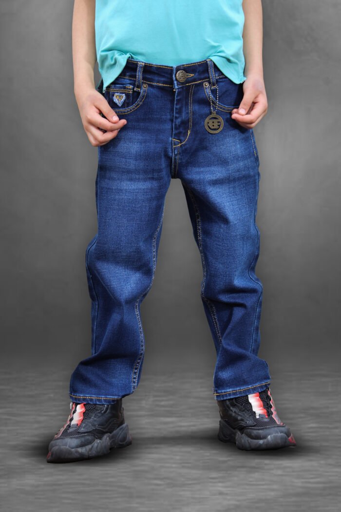 Kids Premium Denim MEDIUM BLUE BDNS-1382