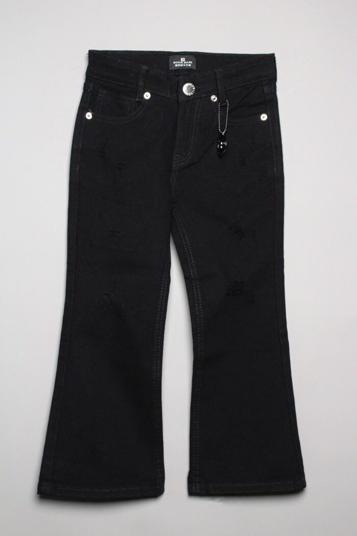 Kids Premium Denim JET BLACK BDNS-1406