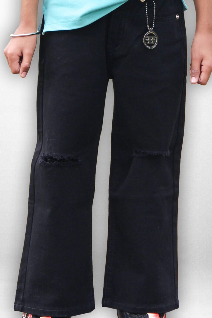 Kids Premium Denim JET BLACK BDNS-1408