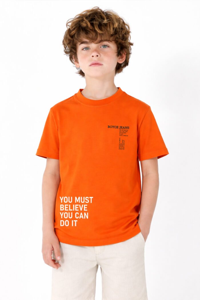 Kids Comfy T-Shirt ORANGE BTSS-1818